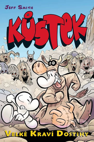 Kniha: Kůstek: Velké kraví dostihy (Jeff Smith). Crew, 2018 Kniha: Kůstek: Velké kraví dostihy (Jeff Smith). Crew, 2018