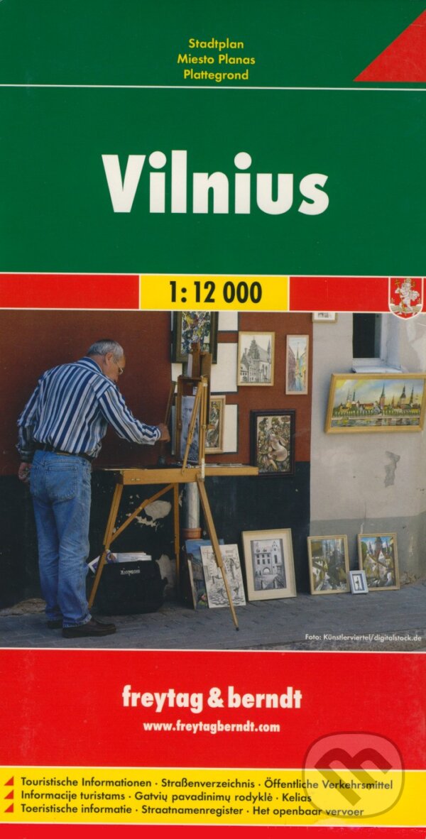 Vilnius 1:12 000 (freytag&berndt). freytag&berndt, 2009 Vilnius 1:12 000 (freytag&berndt). freytag&berndt, 2009