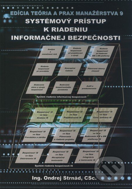 Kniha: Systémový prístup k riadeniu informačnej bezpečnosti (Ondrej Strnád). Synergie, 2008 Kniha: Systémový prístup k riadeniu informačnej bezpečnosti (Ondrej Strnád). Synergie, 2008