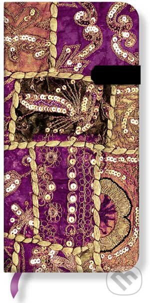 Paperblanks - Sequined Garnet - SLIM - linajkový (Paperblanks). Paperblanks Paperblanks - Sequined Garnet - SLIM - linajkový (Paperblanks). Paperblanks