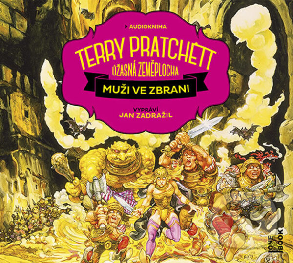 Audiokniha: Muži ve zbrani (Terry Pratchett). OneHotBook, 2019 Audiokniha: Muži ve zbrani (Terry Pratchett). OneHotBook, 2019
