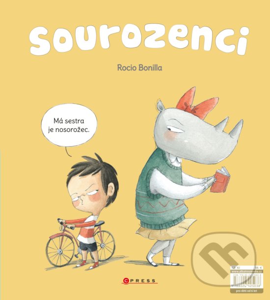 Kniha: Sourozenci (Rocio Bonilla). CPRESS, 2019 Kniha: Sourozenci (Rocio Bonilla). CPRESS, 2019