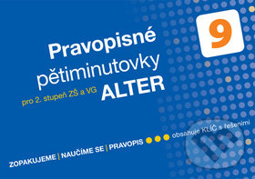 Kniha: Pravopisné pětiminutovky 9 (Jana Hrdličková). Alter, 2019 Kniha: Pravopisné pětiminutovky 9 (Jana Hrdličková). Alter, 2019