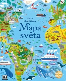 Kniha: Velká bludišťárna: Mapa světa (Jiří Models). Jiří Models, 2018 Kniha: Velká bludišťárna: Mapa světa (Jiří Models). Jiří Models, 2018