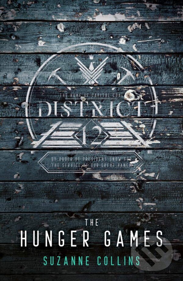 Kniha: The Hunger Games (Suzanne Collins). Scholastic, 2018 Kniha: The Hunger Games (Suzanne Collins). Scholastic, 2018