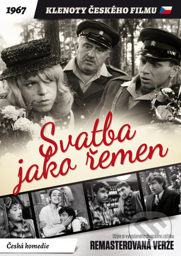 Film: Svatba jako řemen (Jiří Krejčík) (DVD). Magicbox, 2019 Film: Svatba jako řemen (Jiří Krejčík) (DVD). Magicbox, 2019