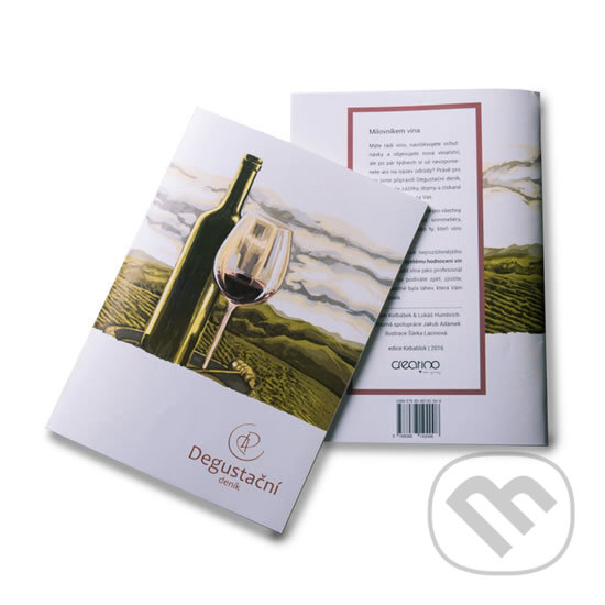 Degustační deník - notes (Adam Kolbábek a Lukáš Humbrich). Creatino, 2016 Degustační deník - notes (Adam Kolbábek a Lukáš Humbrich). Creatino, 2016