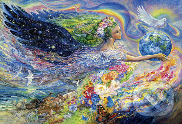 Puzzle: Earth Angel (Josephine Wall). Schmidt Puzzle: Earth Angel (Josephine Wall). Schmidt