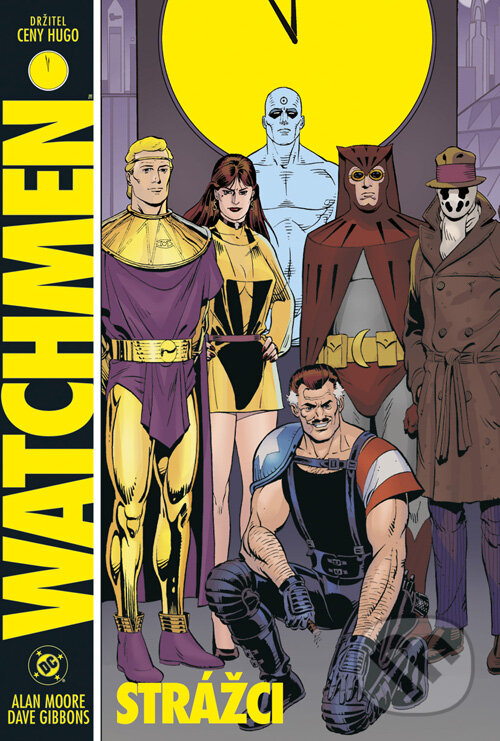 Kniha: Watchmen - Strážci (Alan Moore a Dave Gibbons). BB/art, 2009 Kniha: Watchmen - Strážci (Alan Moore a Dave Gibbons). BB/art, 2009