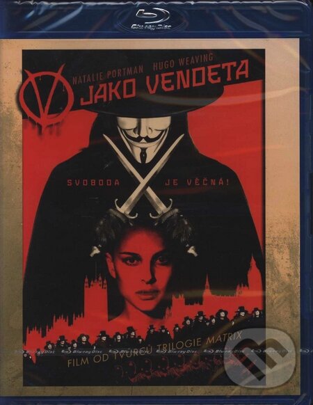 Film: V ako Vendeta (James McTeigue) (DVD). Magicbox, 2008 Film: V ako Vendeta (James McTeigue) (DVD). Magicbox, 2008