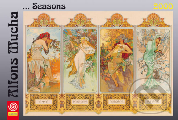 Puzzle: Alfons Mucha... Seasons (Trefl). Trefl Puzzle: Alfons Mucha... Seasons (Trefl). Trefl