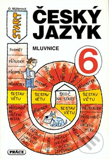 Kniha: Český jazyk 6 (Olga Müllerová). Práce, 1998 Kniha: Český jazyk 6 (Olga Müllerová). Práce, 1998