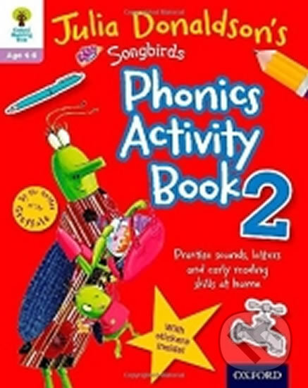Kniha: Phonics Activity Book 2 (Julia Donaldson). Oxford University Press, 2015 Kniha: Phonics Activity Book 2 (Julia Donaldson). Oxford University Press, 2015