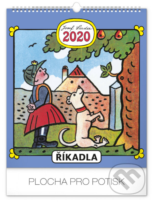 Nástěnný kalendář Říkadla 2020 (Josef Lada). Presco Group, 2019 Nástěnný kalendář Říkadla 2020 (Josef Lada). Presco Group, 2019