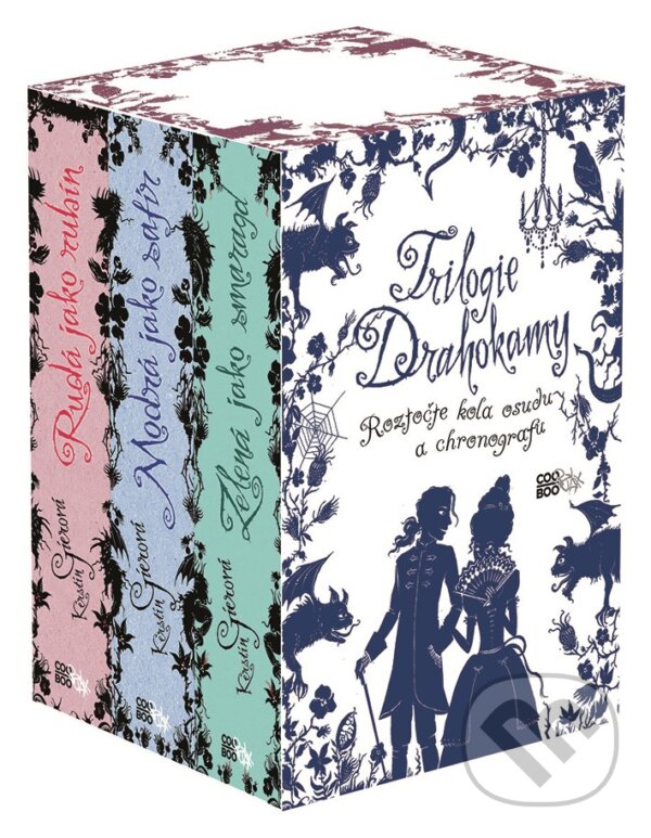Kniha: Trilogie Drahokamy (BOX) (Kerstin Gier). CooBoo CZ, 2019 Kniha: Trilogie Drahokamy (BOX) (Kerstin Gier). CooBoo CZ, 2019