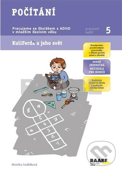 Kniha: Počítání - Pracovní sešit 5 (Monika Sedláková). Raabe, 2014 Kniha: Počítání - Pracovní sešit 5 (Monika Sedláková). Raabe, 2014