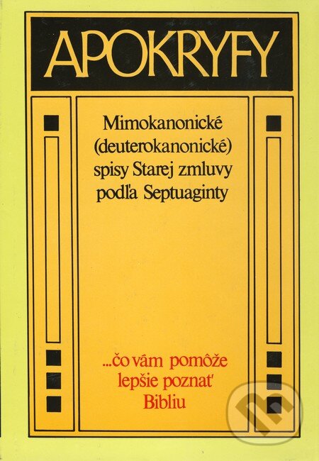 Kniha: Apokryfy (Tranoscius). Tranoscius, 1990 Kniha: Apokryfy (Tranoscius). Tranoscius, 1990