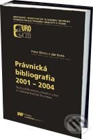 Kniha: Právnická bibliografia 2001 - 2004 (Ján Svák a Peter Blaho). Eurokódex, 2006 Kniha: Právnická bibliografia 2001 - 2004 (Ján Svák a Peter Blaho). Eurokódex, 2006