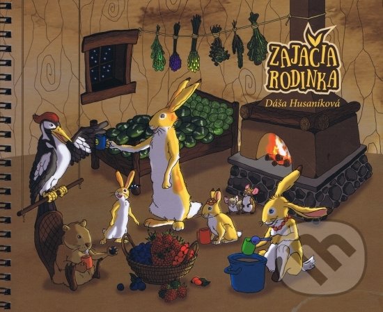 Kniha: Zajačia rodinka (Dáša Husaníková). Sklotvar.sk, 2019 Kniha: Zajačia rodinka (Dáša Husaníková). Sklotvar.sk, 2019
