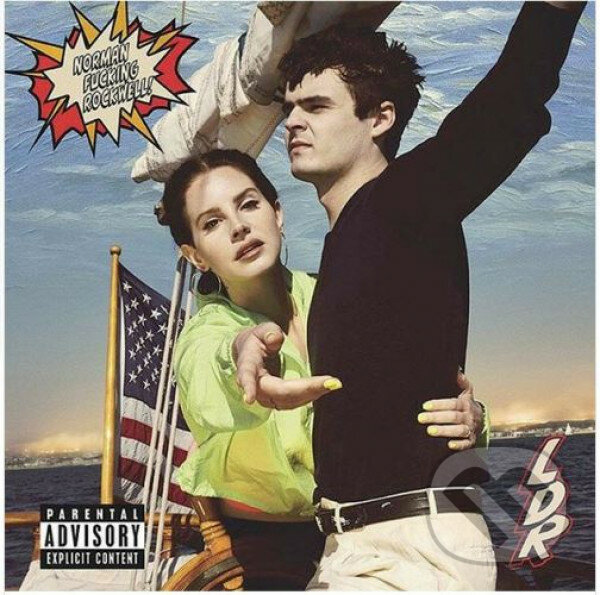 Hudobné CD: Lana Del Rey: Norman Fucking Rockwell (Hudobné albumy). Hudobné albumy, 2019 Hudobné CD: Lana Del Rey: Norman Fucking Rockwell (Hudobné albumy). Hudobné albumy, 2019