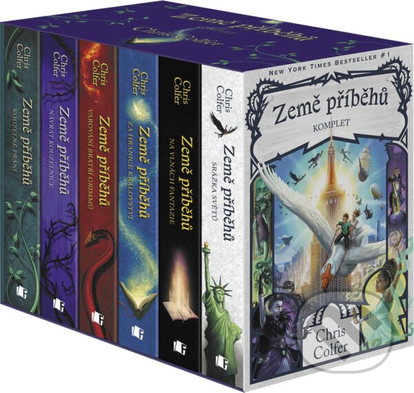 Kniha: Země příběhů – komplet 1.-6. díl (BOX) (Chris Colfer). Nakladatelství Fragment, 2019 Kniha: Země příběhů – komplet 1.-6. díl (BOX) (Chris Colfer). Nakladatelství Fragment, 2019