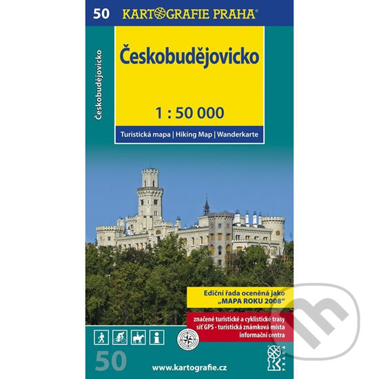 Českobudějovicko 1:50 000 (Kartografie Praha). Kartografie Praha, 2011 Českobudějovicko 1:50 000 (Kartografie Praha). Kartografie Praha, 2011