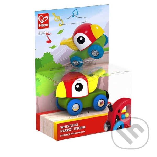 Vláčik Píšťalka papagáj (Hape). Hape, 2019 Vláčik Píšťalka papagáj (Hape). Hape, 2019