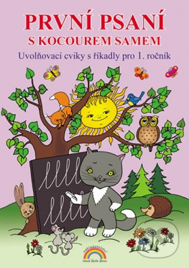 Kniha: První psaní s kocourem Samem (Lenka Andrýsková). Nakladatelství Nová škola Brno, 2019 Kniha: První psaní s kocourem Samem (Lenka Andrýsková). Nakladatelství Nová škola Brno, 2019