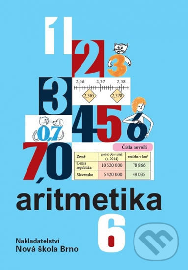 Kniha: Aritmetika 6 - učebnice (Zdena Rosecká). Nakladatelství Nová škola Brno, 2019 Kniha: Aritmetika 6 - učebnice (Zdena Rosecká). Nakladatelství Nová škola Brno, 2019