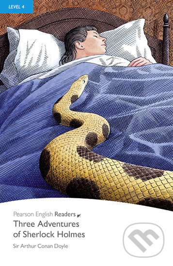 Kniha: Three Adventures of Sherlock Holmes (Arthur Conan Doyle). Pearson, 2011 Kniha: Three Adventures of Sherlock Holmes (Arthur Conan Doyle). Pearson, 2011