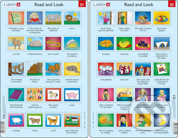 Puzzle: Read and Look 21-30 (set) (Larsen). Larsen Puzzle: Read and Look 21-30 (set) (Larsen). Larsen