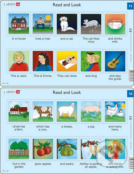 Puzzle: Read and Look 11-20 (set) (Larsen). Larsen Puzzle: Read and Look 11-20 (set) (Larsen). Larsen