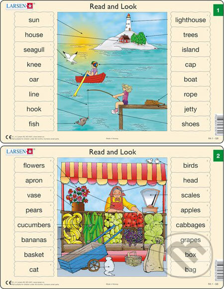 Puzzle: Read and Look 1-10 (set) (Larsen). Larsen Puzzle: Read and Look 1-10 (set) (Larsen). Larsen
