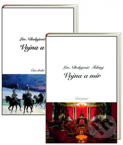 Kniha: Vojna a mír (1. a 2. díl) (Lev Nikolajevič Tolstoj). Baronet, 2005 Kniha: Vojna a mír (1. a 2. díl) (Lev Nikolajevič Tolstoj). Baronet, 2005