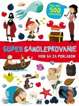 Kniha: Super samolepkovanie: Hon za pokladom (Jiří Models). Jiří Models, 2019 Kniha: Super samolepkovanie: Hon za pokladom (Jiří Models). Jiří Models, 2019