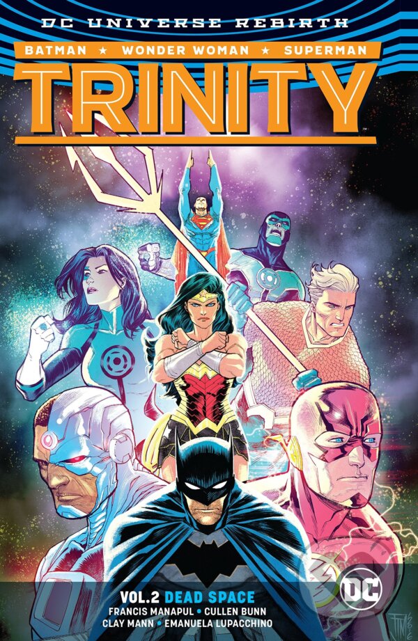 Kniha: Trinity (Francis Manapul). DC Comics, 2017 Kniha: Trinity (Francis Manapul). DC Comics, 2017