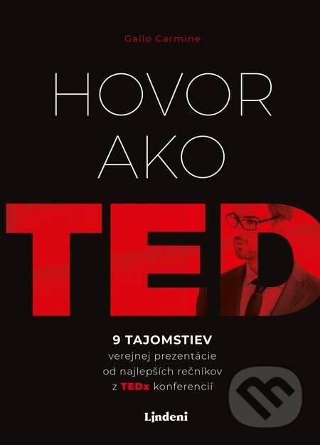 E-kniha: Hovor ako TED (Carmine Gallo). Lindeni, 2019 E-kniha: Hovor ako TED (Carmine Gallo). Lindeni, 2019