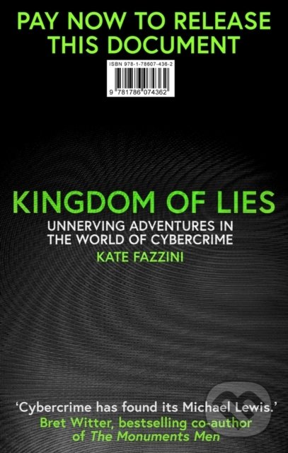 Kniha: Kingdom of Lies (Kate Fazzini). Oneworld, 2019 Kniha: Kingdom of Lies (Kate Fazzini). Oneworld, 2019