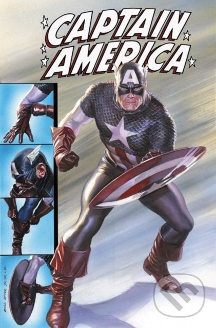 Kniha: Captain America (Joe Simon, Mark Gruenwald a Steve Englehart). Marvel, 2019 Kniha: Captain America (Joe Simon, Mark Gruenwald a Steve Englehart). Marvel, 2019