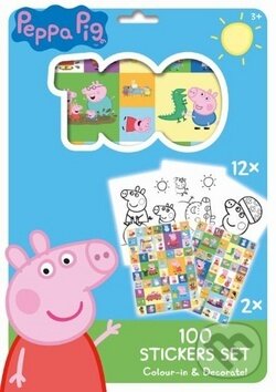 Kniha: 100 Stickers Set Prasátko Peppa (Jiří Models). Jiří Models, 2019 Kniha: 100 Stickers Set Prasátko Peppa (Jiří Models). Jiří Models, 2019