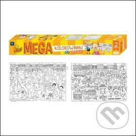 Kniha: Mega omalovánka: Město (VIKPAP). VIKPAP, 2018 Kniha: Mega omalovánka: Město (VIKPAP). VIKPAP, 2018