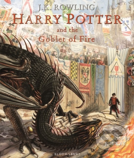 Harry Potter and the Goblet of Fire - J.K. Rowling, Jim Kay (ilustrácie), Bloomsbury, 2019