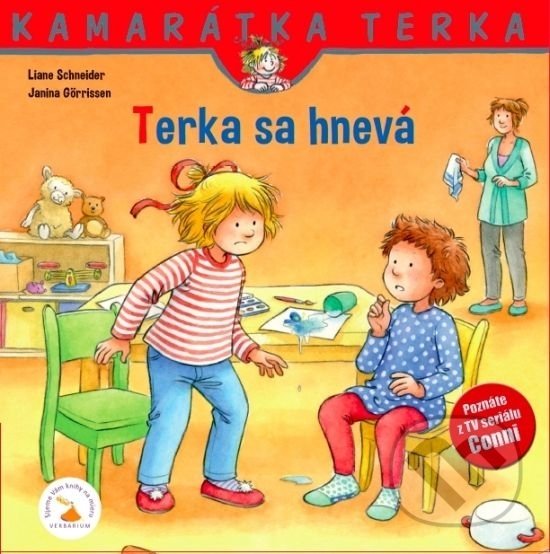 Kniha: Terka sa hnevá (Janina Görrissen a Liane Schneider). Verbarium, 2019 Kniha: Terka sa hnevá (Janina Görrissen a Liane Schneider). Verbarium, 2019