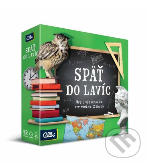 Spoločenská hra: Späť do lavíc (Albi). Albi, 2019 Spoločenská hra: Späť do lavíc (Albi). Albi, 2019
