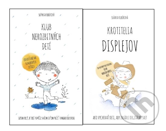 Kniha: Klub nerozbitných detí + Krotitelia displejov (kolekcia) (Slávka Kubíková). Postoj Media Kniha: Klub nerozbitných detí + Krotitelia displejov (kolekcia) (Slávka Kubíková). Postoj Media