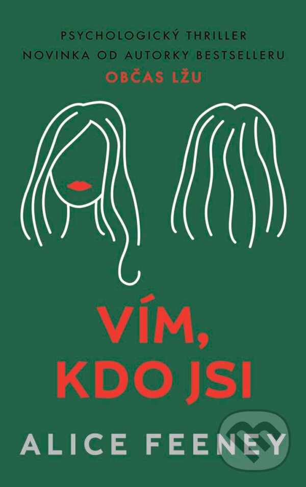 E-kniha: Vím, kdo jsi (Alice Feeney). Domino, 2019 E-kniha: Vím, kdo jsi (Alice Feeney). Domino, 2019