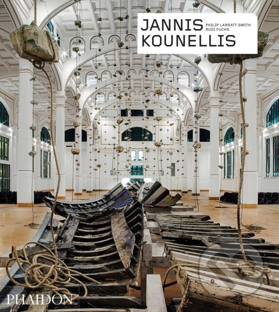 Kniha: Jannis Kounellis (Philip Larratt-Smith, Rudi Fuchs a Jannis Kounellis). Phaidon, 2018 Kniha: Jannis Kounellis (Philip Larratt-Smith, Rudi Fuchs a Jannis Kounellis). Phaidon, 2018