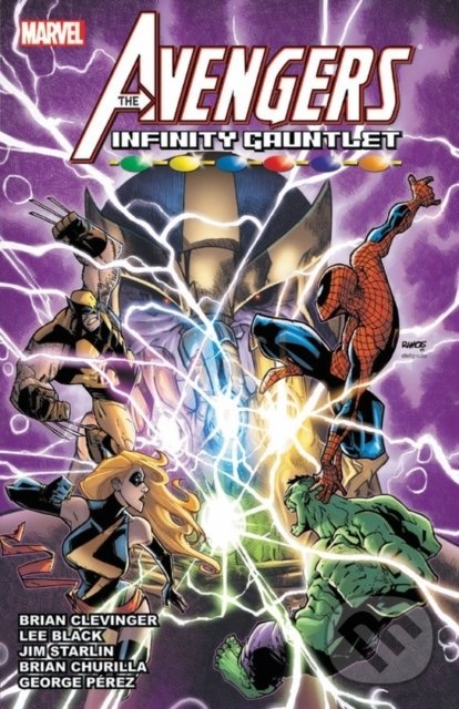 Kniha: Avengers and The Infinity Gauntlet (Brian Clevinger). Marvel, 2018 Kniha: Avengers and The Infinity Gauntlet (Brian Clevinger). Marvel, 2018