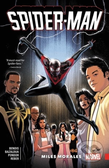 Kniha: Spider-man (Brian Michael Bendis). Marvel, 2018 Kniha: Spider-man (Brian Michael Bendis). Marvel, 2018