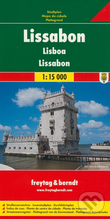 Lissabon 1:15 000 (freytag&berndt). freytag&berndt, 2016 Lissabon 1:15 000 (freytag&berndt). freytag&berndt, 2016